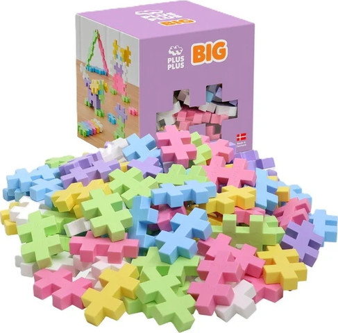 פלוס פלוס ביג פסטל 100 חלקים - Plus Plus