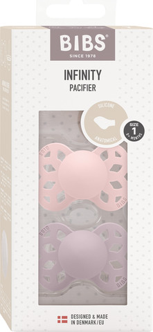 BLOSSOM/DUSKY LILAC זוג מוצצים סיליקון אינפיניטי מידה 1
