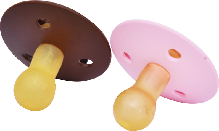 מוצץ לטקס מידה 1 COLOUR