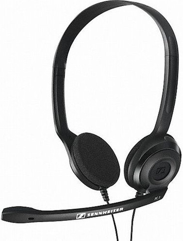 אוזניות חוטיות למחשב SENNHEISER סנהייזר דגם PC3