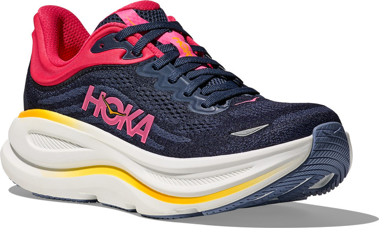 HOKA BONDI 9 - נעלי ספורט לאישה בונדי 9 בצבע נייבי/דימדומים