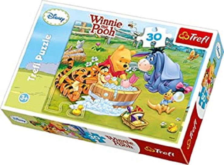 שלושה פאזלים 30 חלקים מבית TREFL