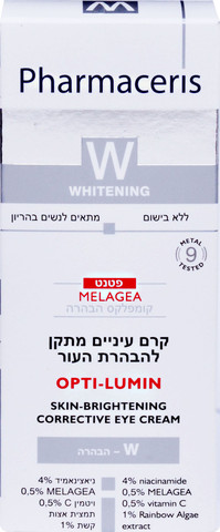 קרם עיניים מתקן להבהרת העור