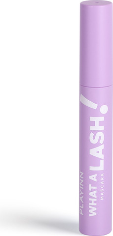 PLAYINN WHAT A LASH! מסקרה לנפח עוצמתי ולהפרדה מושלמת של הריסים בגוון שחור