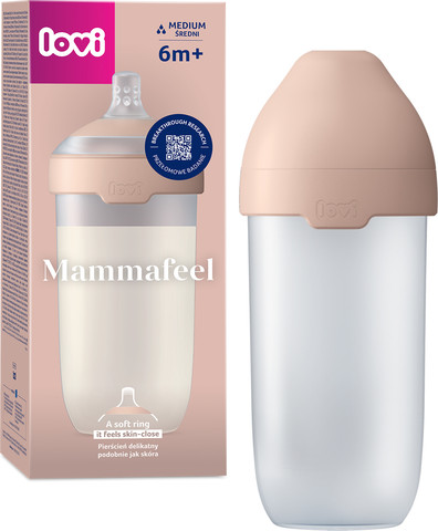 לאבי סדרת Mammafeel בקבוק 330 מ”ל זרימה בינונית 6+
