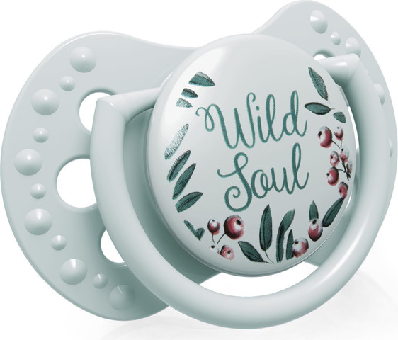 זוג מוצצי סיליקון מהדורת Wild Nature מבית Lovi - כחול (3-6 חודשים)