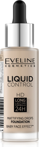 LIQUID CONTROL מייק אפ עם ניאצינמיד - 10 LIGHT BEIGE