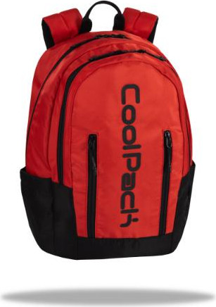 תיק גב לילדים אימפאקט שני תאים מבית COOLPACK - צבע אדום