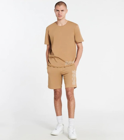 טי שירט HUGO BOSS לגבר דגם OUTLINE LOGO