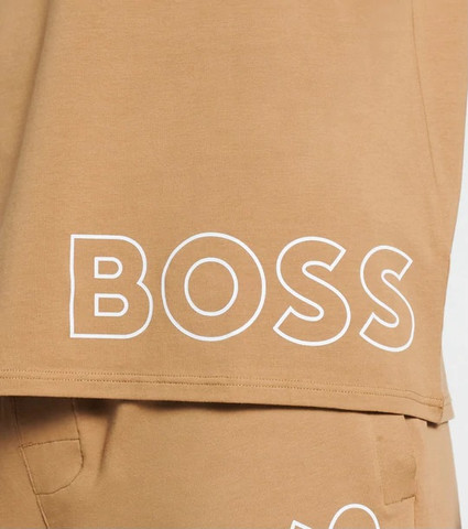 טי שירט HUGO BOSS לגבר דגם OUTLINE LOGO