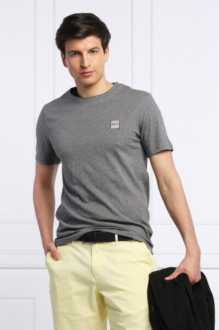 טי שירט HUGO BOSS לגבר דגם Jersey  Patch Logo