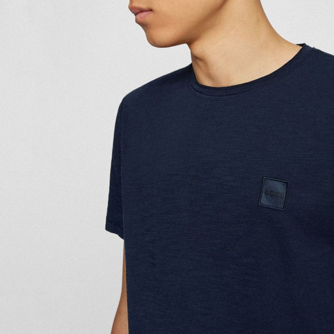 טי שירט HUGO BOSS לגבר דגם Jersey  Patch Logo