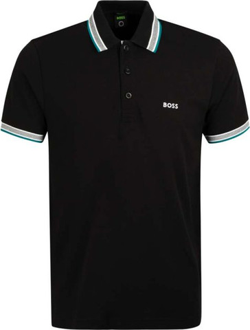 חולצת פולו HUGO BOSS לגבר דגם Paddy Curved  Logo
