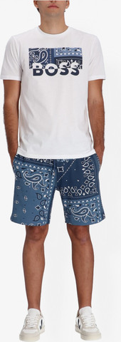טי שירט HUGO BOSS לגברים דגם COTTON-JERSEY LOGO