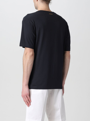 טי שירט HUGO BOSS לגבר דגם COLOUR-BLOCK LOGO