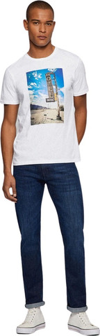 טי שירט Hugo Boss לגברים דגם Coltton Jersey Regular-Fit