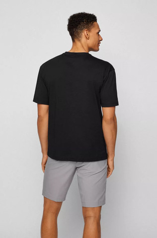 טי שירט HUGO BOSS לגברים דגם COTTON-JERSEY LOGO