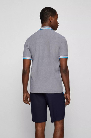 חולצת פולו HUGO BOSS לגבר דגם Paddy Curved  Logo