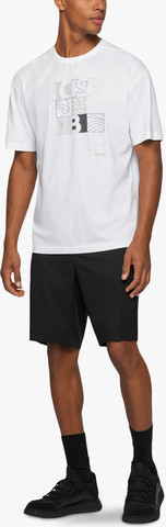 טי שירט HUGO BOSS לגברים דגם COTTON-JERSEY LOGO