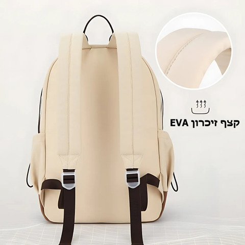 Theron™ תיק גב יוקרתי של כאמל מאונטיין – 23 ליטר, מתאים למחשבים ניידים עד 16 אינץ' - ירוק זית