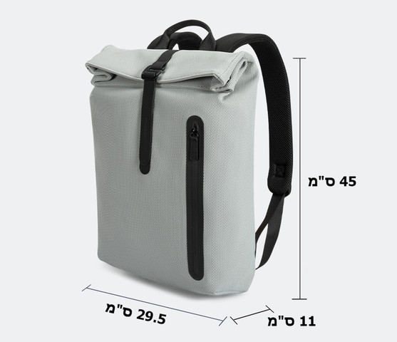 Xelaris™ תיק פריים מאת כאמל מאונטיין – 13.5L, מתאים ללפטופים בגודל עד 16" - שחור