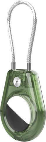 המחזיק Zephiron™ למעקב אפל איירטאג מבית כאמל מאונטיין - שקוף ירוק