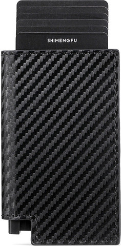 ארנק Skelion™ קומפקטי 8 תאים עם הגנת RFID - חום