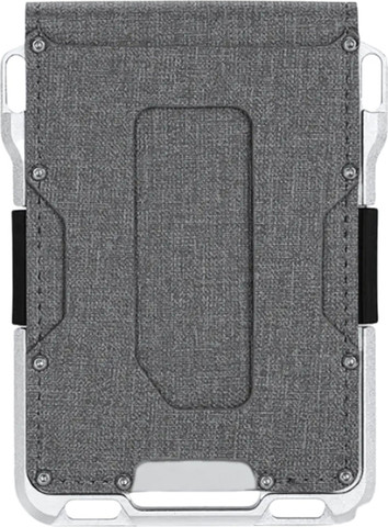 הארנק Arvexis™ Ultra מבית כאמל מאונטיין - עור מיקרופייבר שחור + מתכת שחורה
