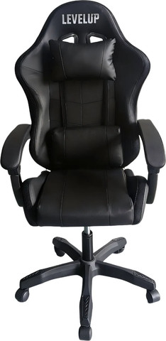 כיסא גיימינג בצבע שחור 7008RGBBLACK מבית LEVEL UP