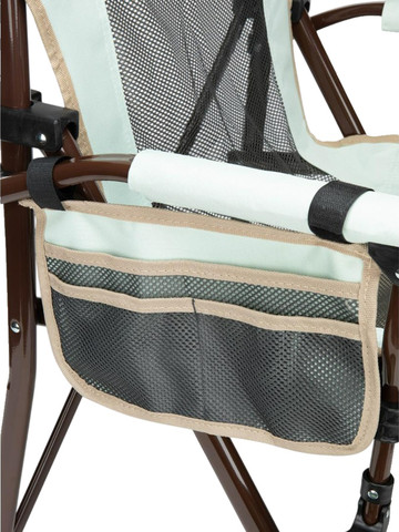 כיסא קמפינג מתקפל Aztec אצטק Royal Camper II Eco Brown/Mint