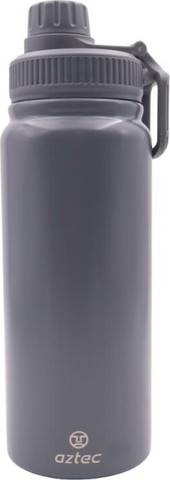 בקבוק שומר קור/חום - 600 מ"ל Aztec אצטק Koral 600ml - Grey