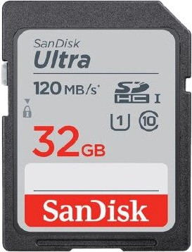 כרטיס זיכרון Sandisk Ultra 32GB SDHC SDSDUN4-032G-GN6IN