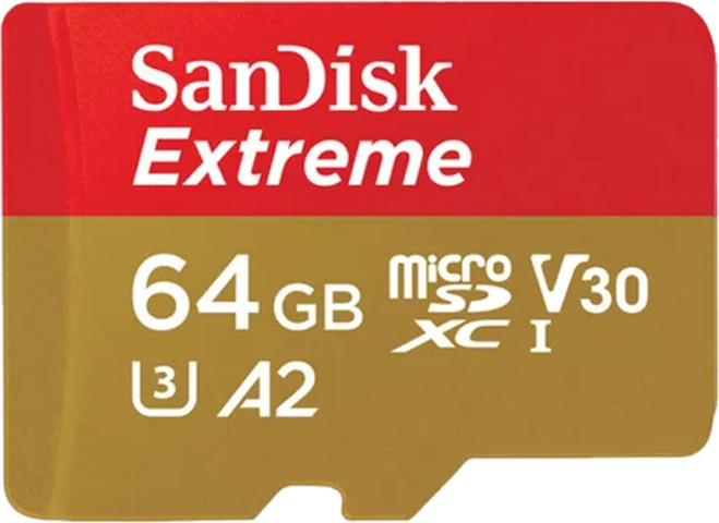 כרטיס זיכרון Sandisk Extreme 64GB 170Mb/s SDSQXA2-064G
