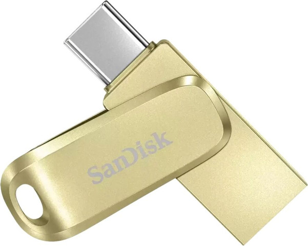זיכרון נייד Sandisk Ultra Dual Drive Luxe 256GB 400MB/s SDDDC4-256G-G46GD