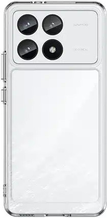 כיסוי מחוזק שקוף - Poco F6 Clear Cover