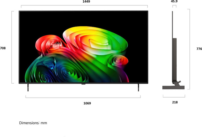 טלוויזיה חכמה 65" LG 4K OLED אל ג'י OLED65B66LA
