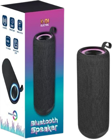רמקול בלוטוט' BT נייד 20W נטען עם אורות
