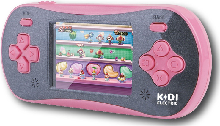 גימבוי FUN עם 260 משחקים ו מסך "2.5 + תיק אחסון מתנה - ורוד