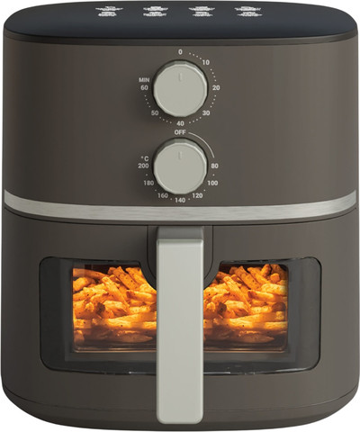 סיר טיגון באוויר חם - 5.2 ליטר Nutricook נוטריקוק Air Fryer Essentials Vision 5.2L NC-AFE152M-G