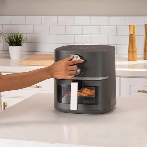 סיר טיגון באוויר חם - 5.2 ליטר Nutricook נוטריקוק Air Fryer Essentials Vision 5.2L NC-AFE152M-G