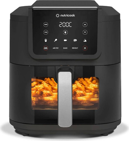סיר טיגון ללא שמן 5 ליטר NutriCook Air Fryer SLIM NC-AFS100