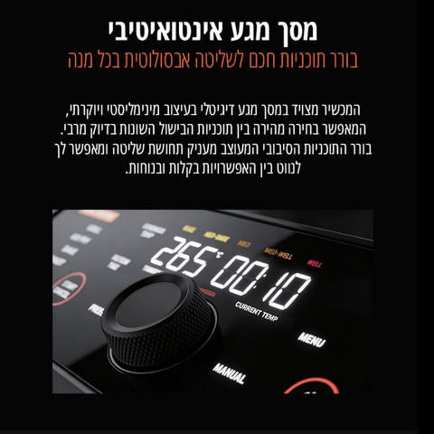 גריל רב תכליתי 12 ב-1 Nutricook נוטריקוק Revolution Grill 12 in 1 NC-RG600