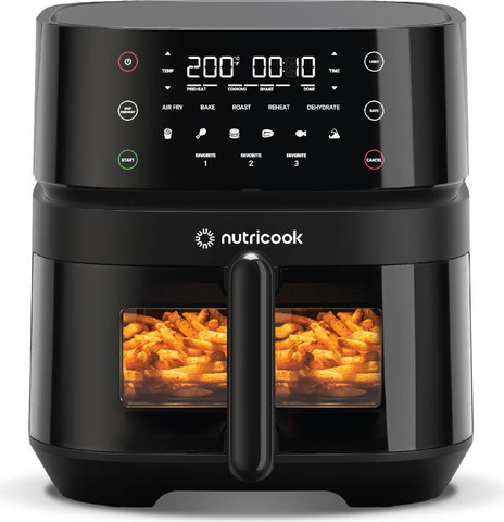 סיר טיגון ללא שמן 5.7 ליטר NutriCook Air Fryer 3 Vision NC-AF357V