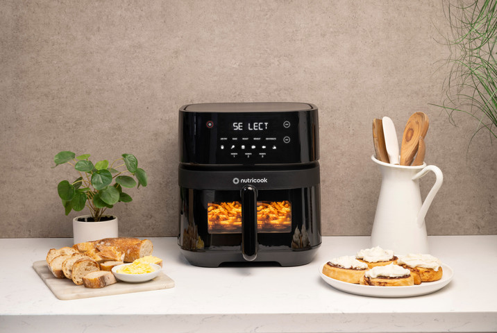 סיר טיגון ללא שמן 5.7 ליטר NutriCook Air Fryer 3 Vision NC-AF357V