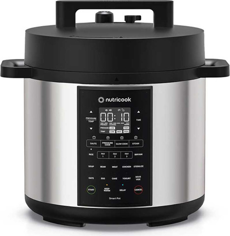 סיר לחץ חכם 8 ליטר NutriCook NC-SP330 Smart Pot 3