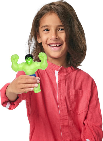 גו ג'יט זו - דמות נמתחת זוהר בוהק - סטרץ' Glow Surge האלק הענק הירוק - Goo Jit Zu