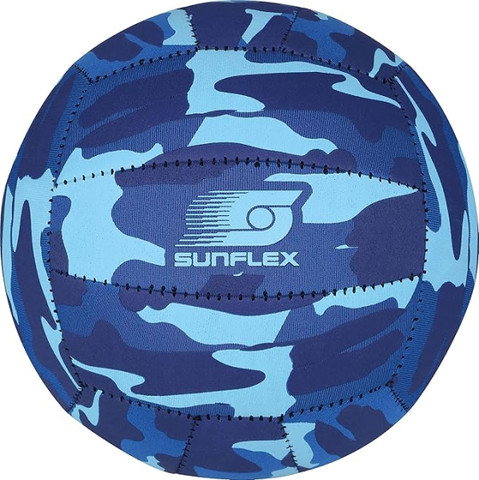כדור כדורגל SUNFLEX Beach and Funball Size 3 Camo Blue