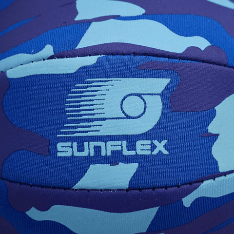 כדור כדורגל SUNFLEX Beach and Funball Size 3 Camo Blue