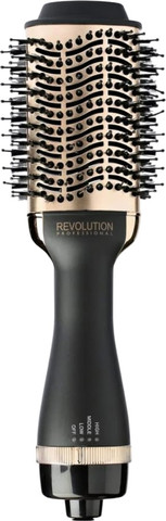 מברשת שיער חשמלית מקצועית 4 ב-1 Revolution Professional רבולושיין פרופשיונל One-Step Hair Dryer - זהב