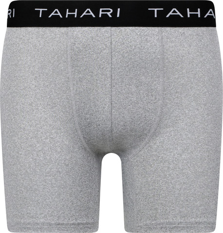 מארז 3 בוקסר בריפס Tahari Performance לגברים - שחור, אפור מלאנז' והדפס גיאומטרי